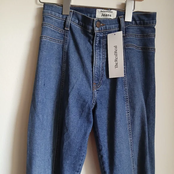 Reformation Jeans Size 26 No Pockets - Picture 6 of 14